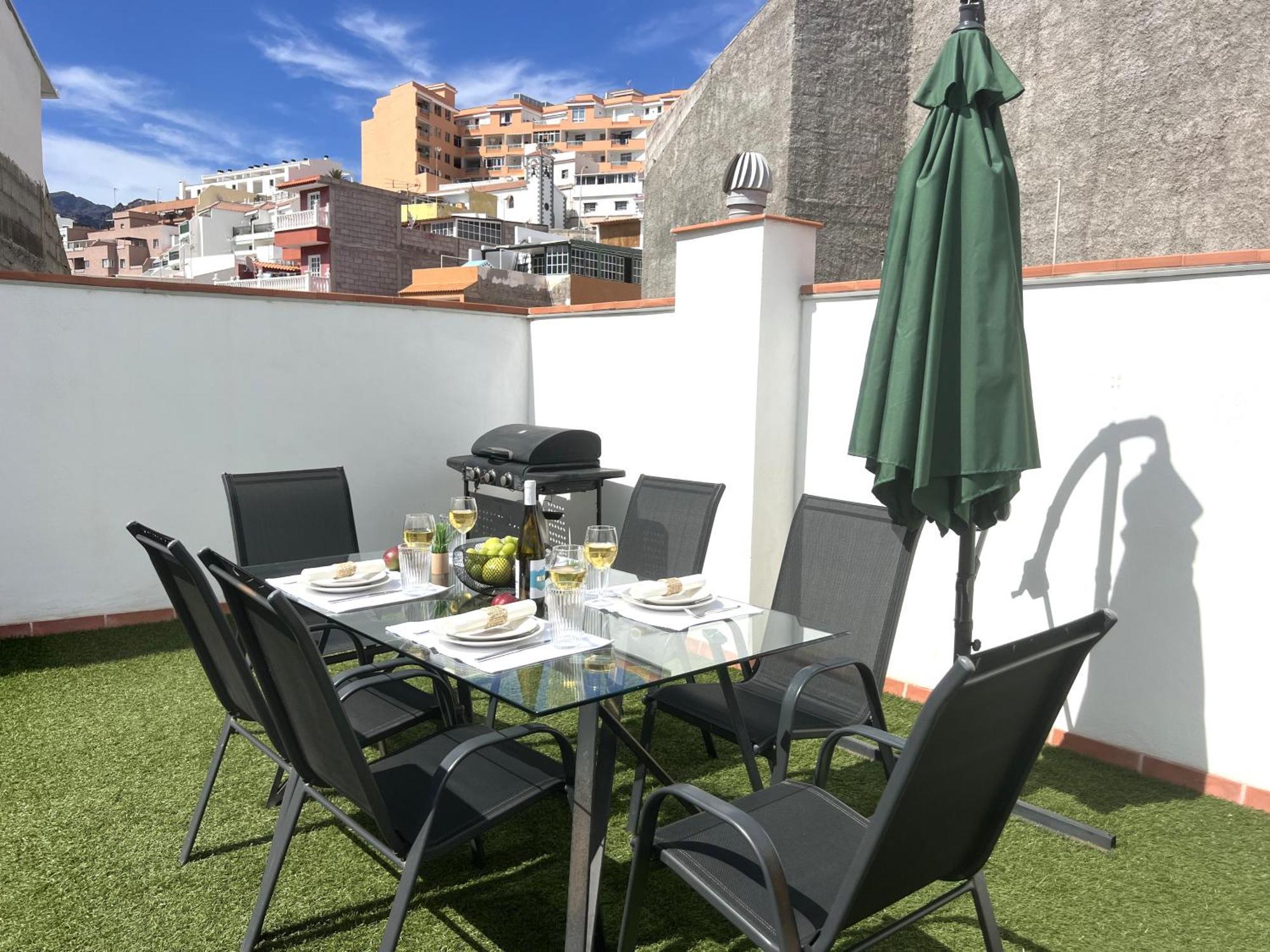 Paulmarie Apartment Atlantic View In Los Gigantes Puerto de Santiago  Buitenkant foto